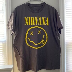 Nirvana Smiley Face T-Shirt